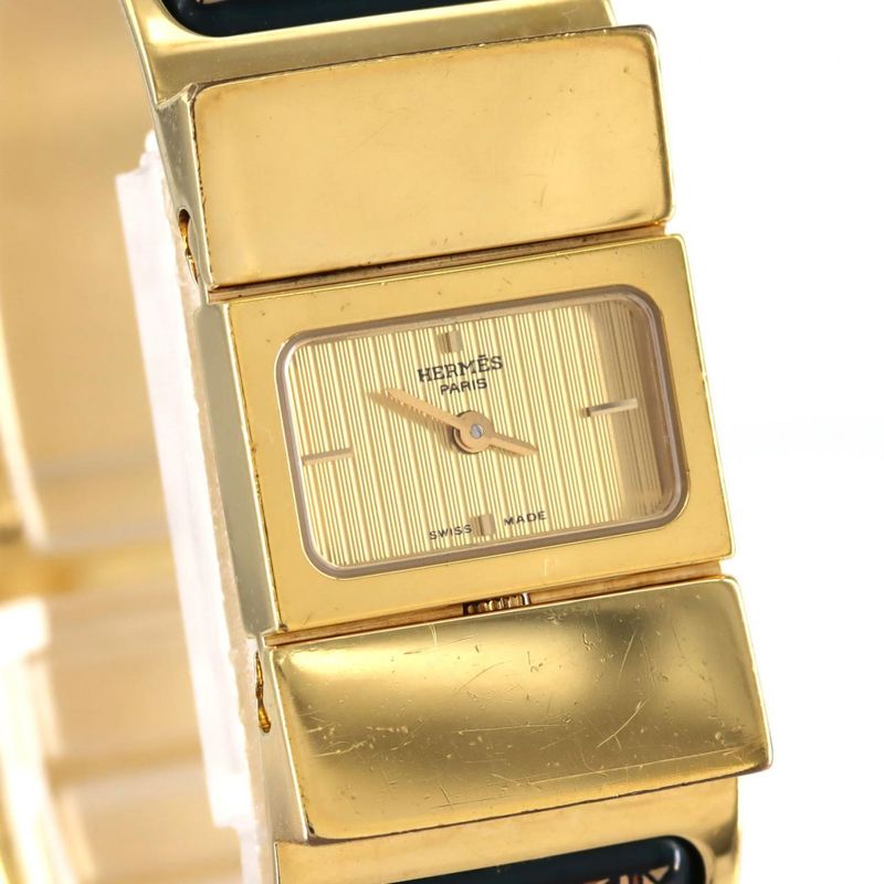 Hermes Roque Enamel GP Lo1.201 GP Quartz