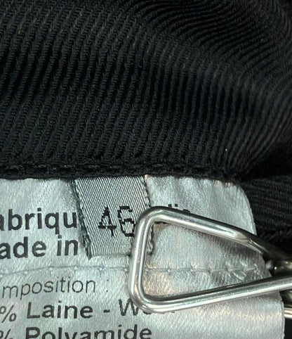 Dior Homme Chester Coat Wrap Black Wool 09aw 9h3131800315 Men's Size 46 (M)