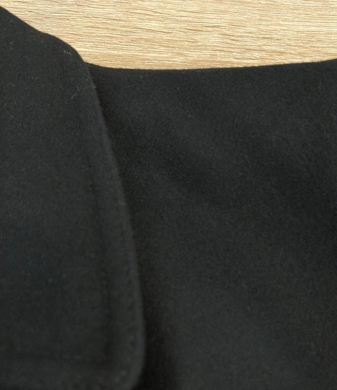 Dior Homme Chester Coat Wrap Black Wool 09aw 9h3131800315 Men's Size 46 (M)