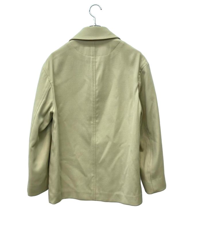 Loewe Jacket Combo Anagram Logo Leather Patch Blouson Wool Workwear Jacket