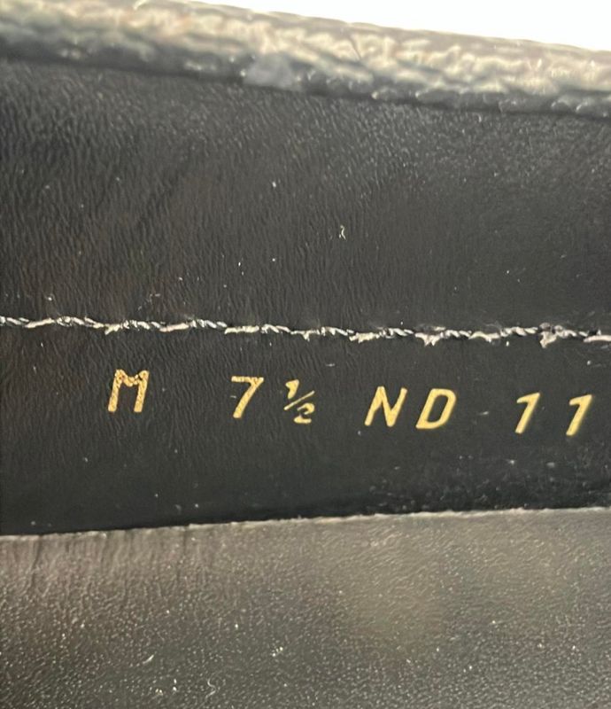 Louis Vuitton Driving Shoes Moccasins Arizona Line Men's Size 7 1 2 (26.5cm