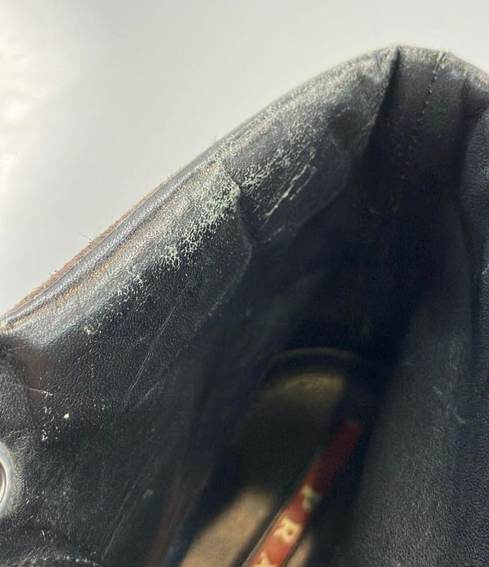 Prada High Cut Sneakers Suede Men's Size 6.5 (25.5cm (10.04in)) Prada