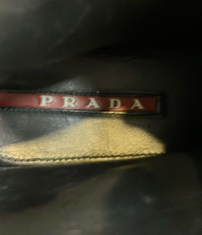 Prada High Cut Sneakers Suede Men's Size 6.5 (25.5cm (10.04in)) Prada