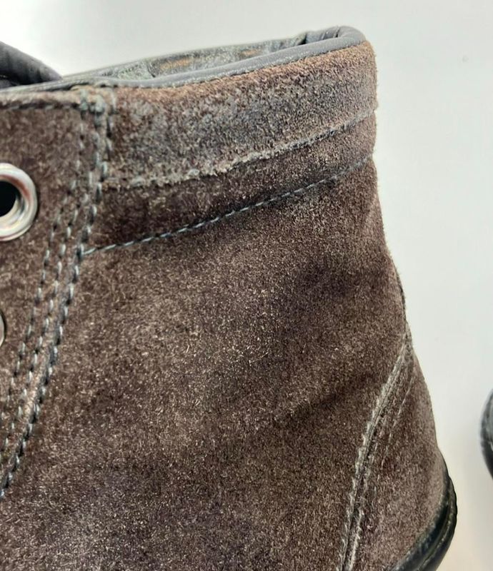 Prada High Cut Sneakers Suede Men's Size 6.5 (25.5cm (10.04in)) Prada