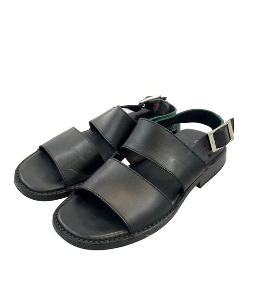 Gucci Leather Sandals Sherry Line Men's Size 40 (25cm (9.84in)) Gucci