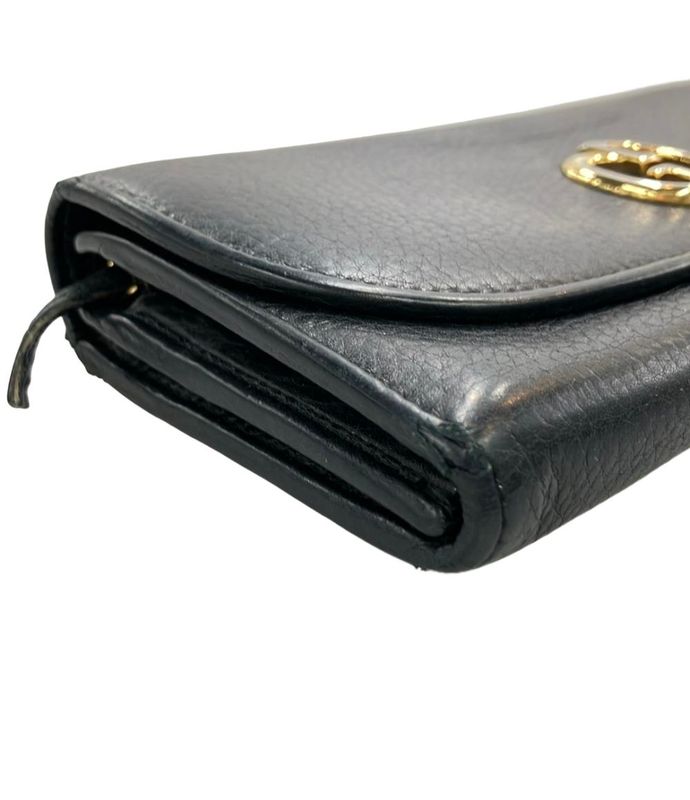 Gucci Long Wallet Double G Continental Wallet 245739 496085 Unisex Gucci