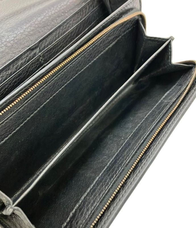 Gucci Long Wallet Double G Continental Wallet 245739 496085 Unisex Gucci