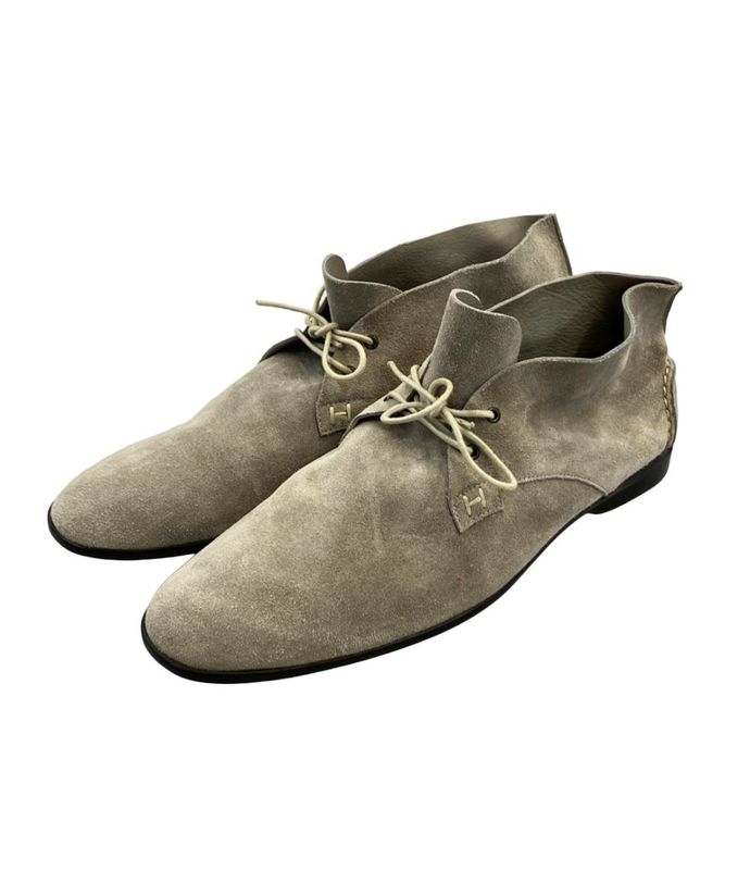 Hermes Desert Boots Suede Men's Size 42 (27cm (10.63in)) Hermes