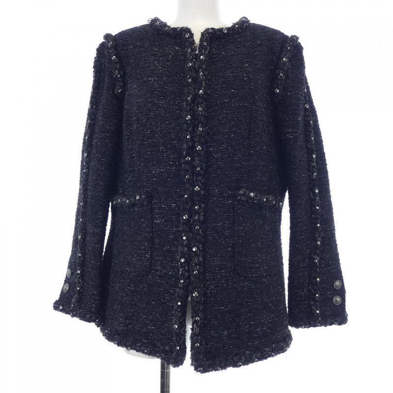 Chanel P49616v32950 Collarless Jacket