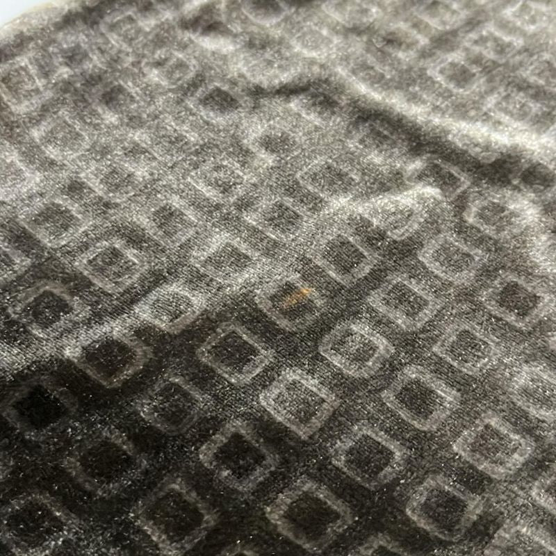 Yves Saint Laurent Scarf - Dark Brown and Dark Gray Silk