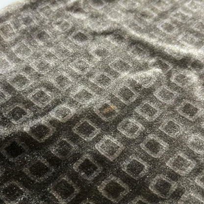 Yves Saint Laurent Scarf - Dark Brown and Dark Gray Silk