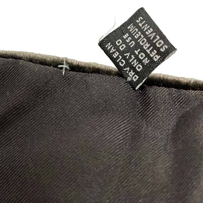 Yves Saint Laurent Scarf - Dark Brown and Dark Gray Silk