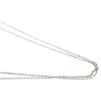 Tiffany & Co Atlas Open Medallion Chain Necklace in Silver