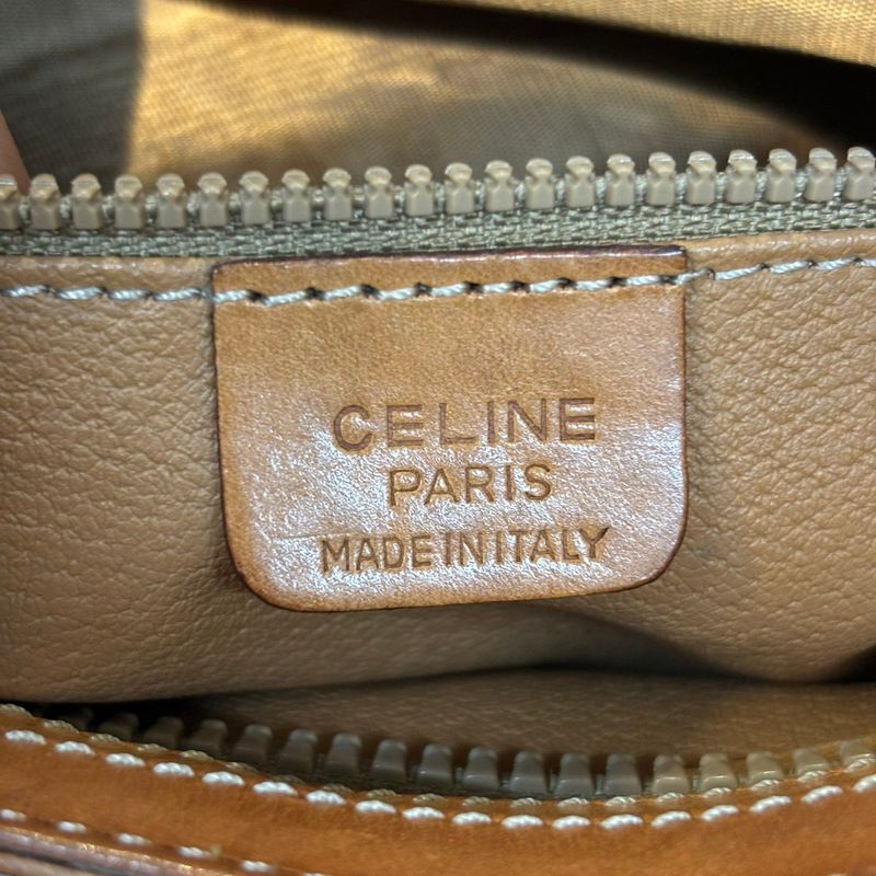 Celine ⑤ M90 Macadam Handbag Women Brown