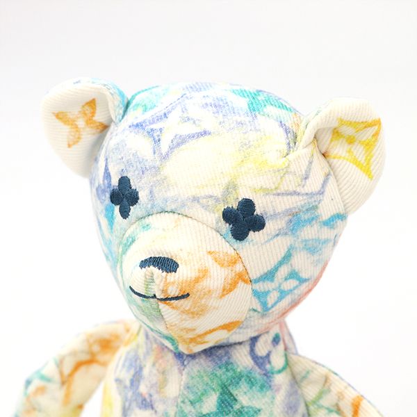 Louis Vuitton Deux Louis Bears Gi0502 Plush Bear Cotton Etc Multicolor