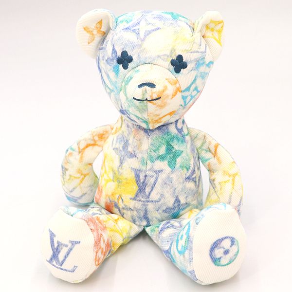 Louis Vuitton Deux Louis Bears Gi0502 Plush Bear Cotton Etc Multicolor