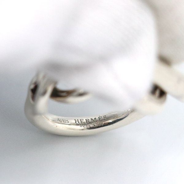 Hermes Echappe Croisette Ring 925 12 Box 4000056801701469