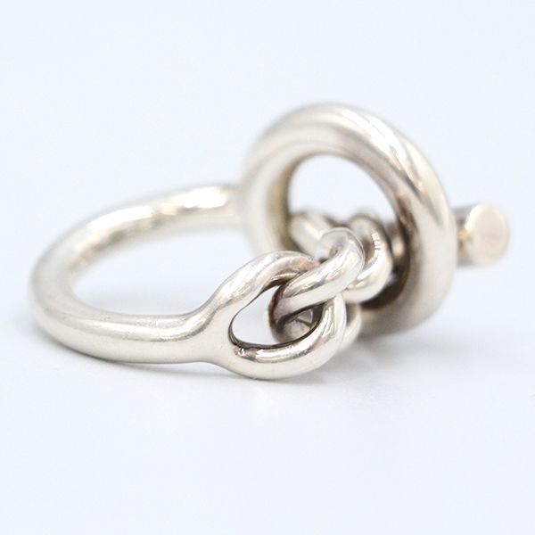 Hermes Echappe Croisette Ring 925 12 Box 4000056801701469