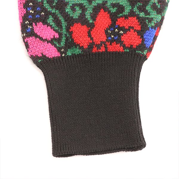 Yves Saint Laurent Long Sleeve Round Neck Knit Cardigan Hair