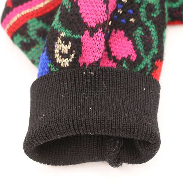 Yves Saint Laurent Long Sleeve Round Neck Knit Cardigan Hair