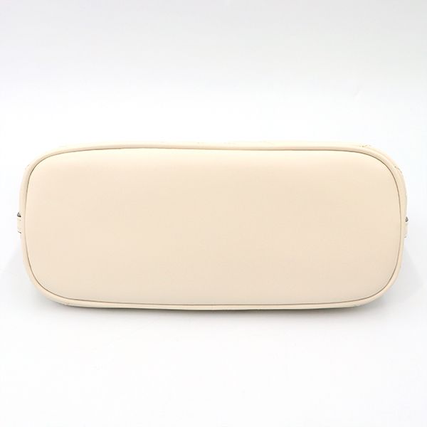 Gucci White Leather GG Marmont One Shoulder Bag 739166 Women's 400000180100