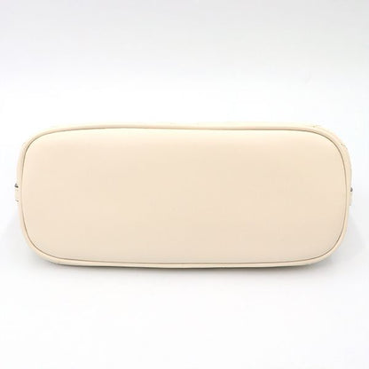 Gucci White Leather GG Marmont One Shoulder Bag 739166 Women's 400000180100