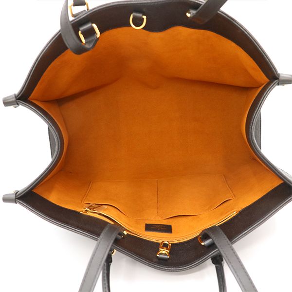 Louis Vuitton Noir Black Monogram/empreinte on-the-Go GM M44925 2way Bag Ladies