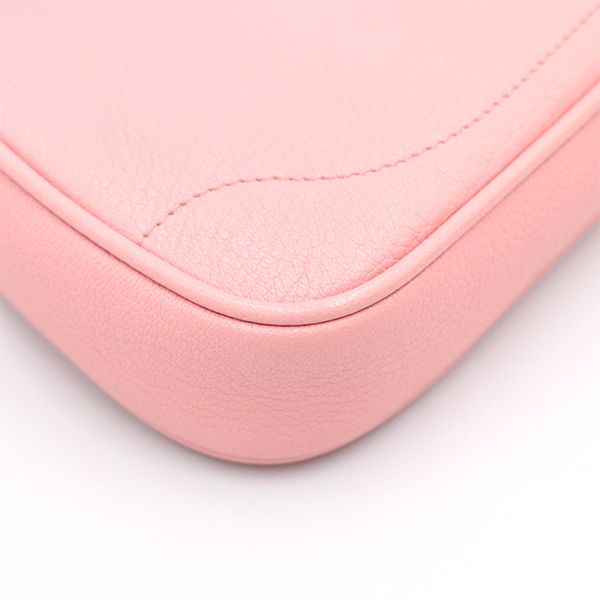 Gucci Baby Pink Leather Aphrodite GG Marmont 739076 Shoulder Bag 4000001801