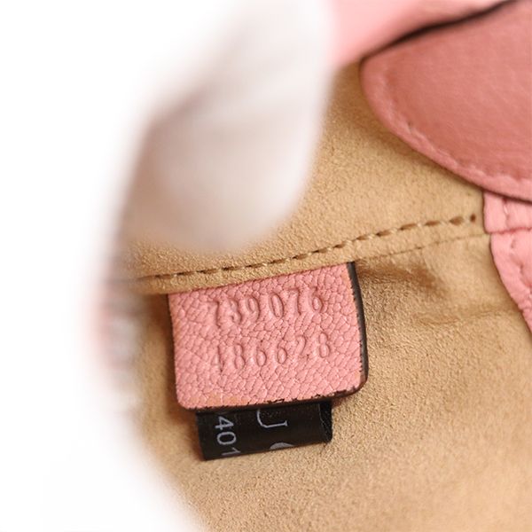 Gucci Baby Pink Leather Aphrodite GG Marmont 739076 Shoulder Bag 4000001801