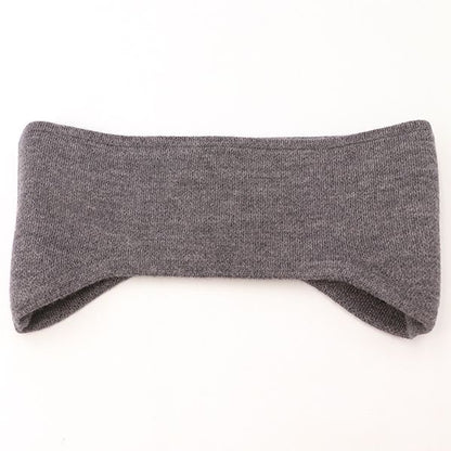 Louis Vuitton Ear Warmer M77109 Wool Black Gray Ear Warmers 400001080090023