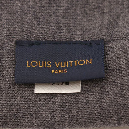 Louis Vuitton Ear Warmer M77109 Wool Black Gray Ear Warmers 400001080090023