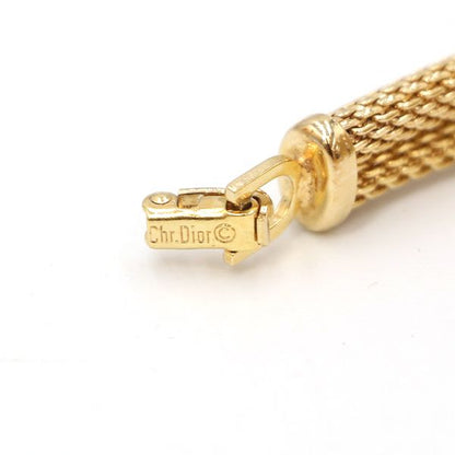 Christian Dior Vintage Necklace Earring Set Gold 4000060800900932