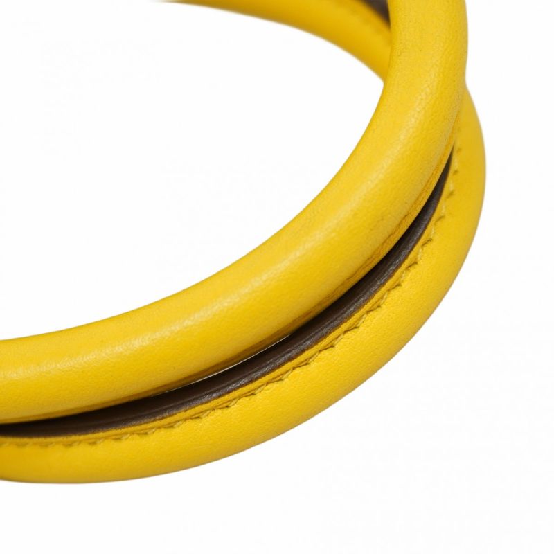 Hermes Handbag Birkin 25 Taurillon Novillon Novillo Jeanne Naples Gold Hardware