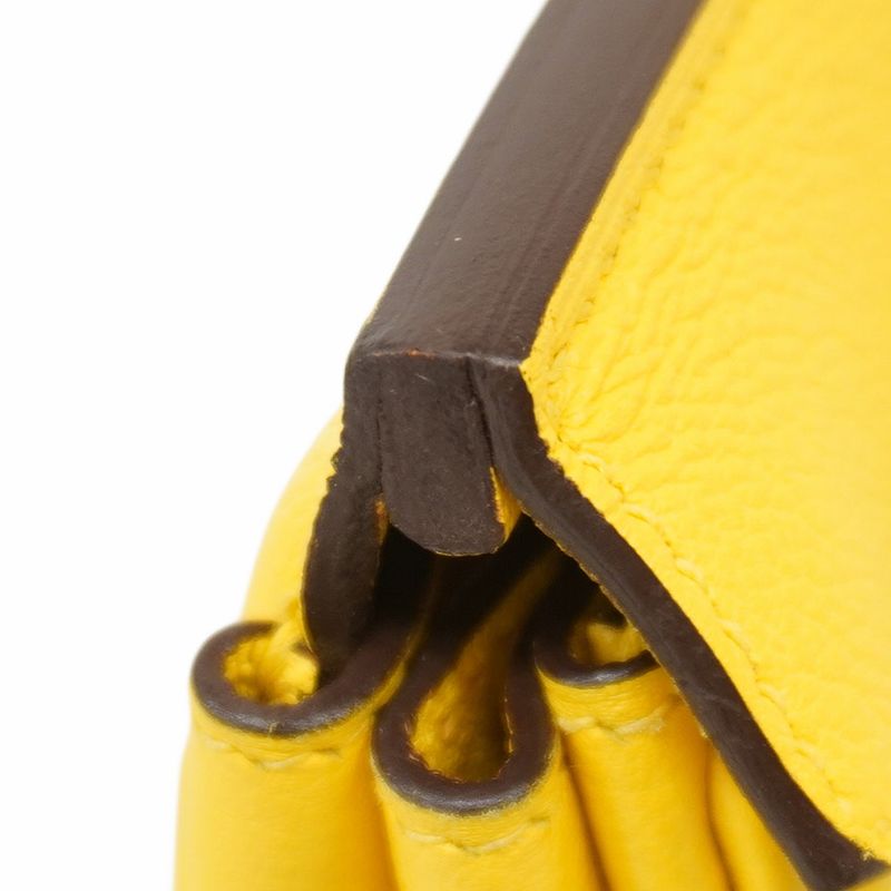 Hermes Handbag Birkin 25 Taurillon Novillon Novillo Jeanne Naples Gold Hardware