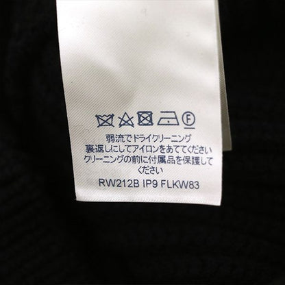 Louis Vuitton Hooded Sleeveless Knit Vest Flkw83 Wool Cashmere and Others Black