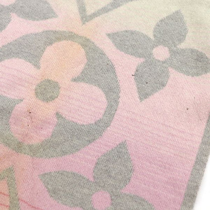 Louis Vuitton Monogram Sunset Echarpe Scarf M73053 Wool Etc Gray Pink