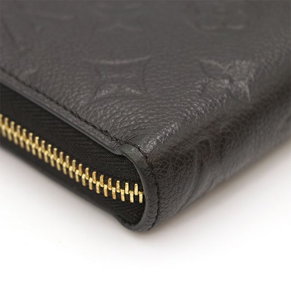 Louis Vuitton Monogram Black Zippy Wallet M61864 Long Wallet Women