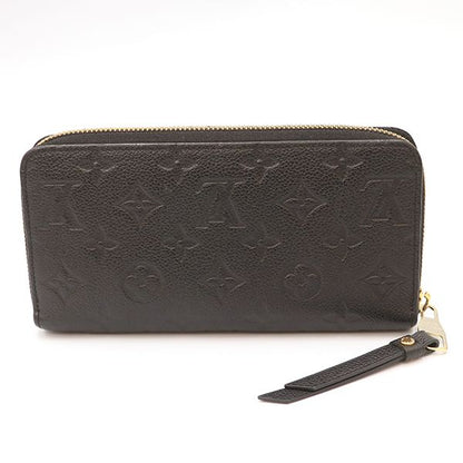 Louis Vuitton Monogram Black Zippy Wallet M61864 Long Wallet Women