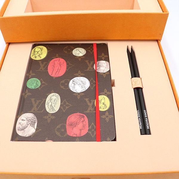 Louis Vuitton Vip Limited Edition Fornasetti Pouch Notebook Dish 4000035800