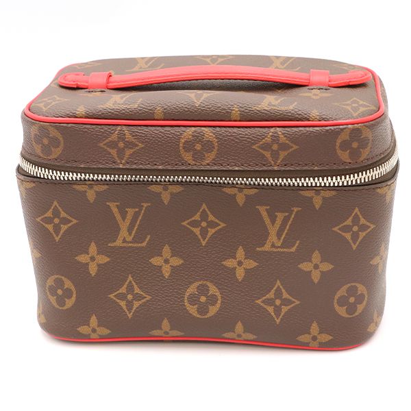 Louis Vuitton Rouge Red Monogram Macassar Nice Mini M44495 Vanity Bag Handbag
