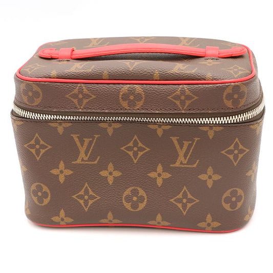 Louis Vuitton Rouge Red Monogram Macassar Nice Mini M44495 Vanity Bag Handbag
