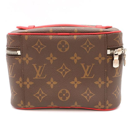 Louis Vuitton Rouge Red Monogram Macassar Nice Mini M44495 Vanity Bag Handbag