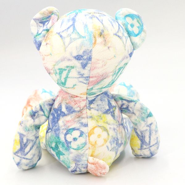 Louis Vuitton Deux Louis Bears Gi0502 Plush Bear Cotton Etc Multicolor