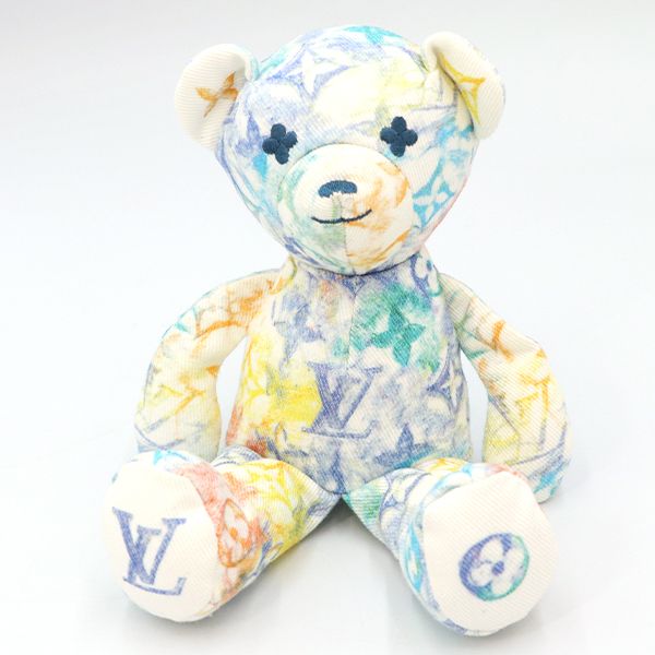 Louis Vuitton Deux Louis Bears Gi0502 Plush Bear Cotton Etc Multicolor