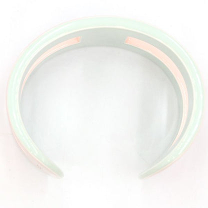 Hermes Lacquerwood Bangle Dull Baby Pink X Dull Blue Box Storage Bag