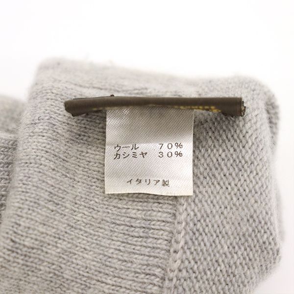 Louis Vuitton Monogram Sunset Gloves M73049 Gloves Wool Etc Gray Pink