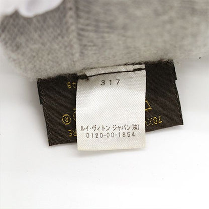 Louis Vuitton Monogram Sunset Gloves M73049 Gloves Wool Etc Gray Pink