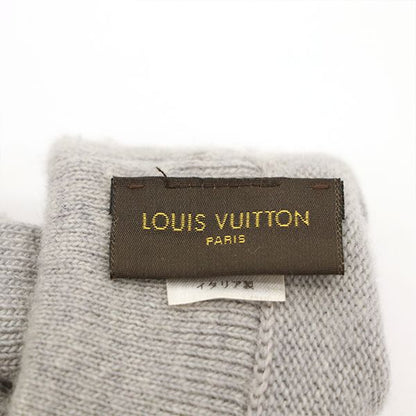Louis Vuitton Monogram Sunset Gloves M73049 Gloves Wool Etc Gray Pink