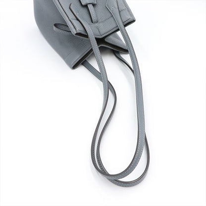 Fendi Blue Grey Leather Origami Mini Shoulder Bag 8bs083 Women 400000180090