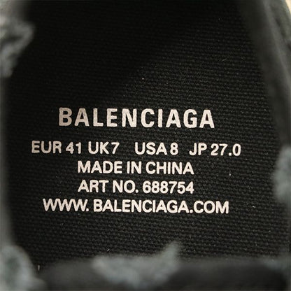 Balenciaga Low Top Sneakers Canvas Size 27.0cm (10.63in) Black Mens